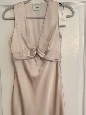 Claudie Pierlot Dress - Champagne Colored